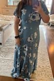 I'm actually wearing this as a bridesmaid's dress but can 100% wear it for other occasions. I ordered a small and medium and they both fit, the small actually fit better every where else except it was a little tight on the back where it clips. I'm usually a size small or medium in tops. This dress in medium is looser on the top and longer, but way more comfortable in the back. This is probably because I'm pretty small but have wide hips! I'm 5'1 and around 120 pounds. I will just get the medium taken in. Overall definitely recommend and I would stay true to size - Emily P.