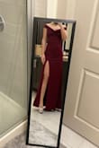Beautiful, perfect for a wedding guest. I will definitely buy another dress in Lulus. >)= - Lucero R.