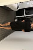I love this dress!! The fabric is nice and thick and smooths you out so well! It is very tight fitted so if you don't like that size up. But it was perfect for my work banquet! - Lindsey H.