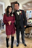 I wore this to my son's wedding and it was perfect.  It fit perfect and it looked great.  Classy and Elegant without being over-done.  Ordering on line was easy and quick.  A friend told me about this Lulu's website and I am very glad she did. I would recommend it to everyone! - Angela S.