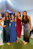 Wore this to a high school Winter Formal. The color is so pretty and elegant! It is very long, and perfect for taller girls! - Sophia M.