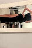 Great high-quality dress. Super pretty. I wish the slit was on the other side. Fits big in the chest area but I'm used to that occurring!! - Angela K.