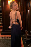 This dress was great! I will definitely be getting some more wear out of it. I'm 5'7'', 125lbs with a 32B cup size. I used Lulus size recommendation quiz and it worked perfectly! The material came extremely wrinkled, but it was also super easy to steam and the dress stayed wrinkle-free all night (over 7 hours). I did have to use some fashion tape to ensure the front stayed in place. I got lots of compliments on the dress! So simple and stunning! The front is modest, making a night of dancing worry-free! - Lauren M.