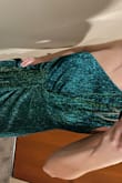 Wore this to a Glitz and Glam event at work and received so many compliments! It's got some blue hues to it as well and was very comfortable. - Kayla A.
