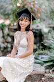 Wore this dress for my graduation photos. This is my dream dress and it is even better in person. - Valerie M.