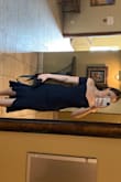 This is just so flattering! I had so many good comments about this dress, so comfy, and true to size it doesn't fall off even tho there are no straps. - Emmy L.