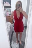 Initially ordered this dress for a wedding, but after trying it on I decided it was too flashy for a family event. However, I loved the way it fit and made my body look so I had to keep it! P.S. to my girlies who hate the skin under their armpits, this dress covers it right up :) - Ali S.