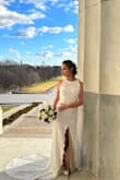 I love the dress and my husband he likes my look and everything - Alejandra M.