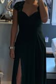 I was so scared to order this dress because I don't normally order cloths online. I'm a try on and buy kinda girl but I chose to take a chance on this dress. They had a wonderful questionnaire to help me make sure I chose the correct size and reading the reviews with pictures helped a lot. I love this dress. It's a little snug but that's what I wanted. Made well and a gorgeous design. Quality for the right price. I would definitely buy this brand again. - Virginia W.