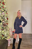 I wore this to a Christmas party, then to a bar, and received dozens of compliments!! I love how warm it kept me in the frigid air and how cute it was! - Elle P.