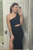 I photographed a 10 hour wedding day in Key West heat and this dress was perfect the entire time! From standing to squatting to briskly walking on sand during the ceremony she stayed put and the slit never showed my downstairs to wedding guests = might buy another few just to have it forever!! - Mackenzie R.