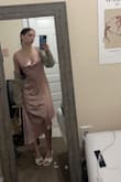 I wore this to an opera and it was great. I love the back of this dress and it was super flattering for a small woman like me. - Lexi O.