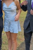 it fit so well and had so much more shape than the picture showed. in the waist it was tight enough to give me shape and the top was so nice. it also was the perfect length and such a nice silky material. - Ashleigh M.