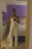 I love this jumpsuit! I ordered it for an all white birthday dinner and received many compliments for it. It fit perfectly - Shakeera M.