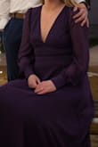 I have loved all the chiffon dresses I have bought from lulus. This one has the deeper v back which is sexy along with the completely open back. Love it. I can't wait to wear it again! - Jessica J.