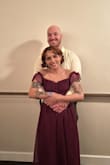 Love this dress :) it fits very well! I will say that, if you have a smaller bust (like I do) you may have to wear the sleeves on the shoulders to be safe. - Amber N.