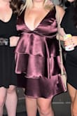The fabric is to die for and it is such a flattering cut esp if you're a curvy girl! I've worn it twice and with boob tape, you are good to go! - Madison H.