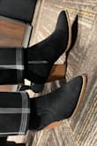 Modern, comfortable and low-key boots that pair well with dress pants. They fit a little bigger than I expected, but I don't mind because I can slip them on quickly. - Paola D.
