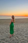 Wore this in MX and received so many compliments.  Loved the color and how flattering this was - Brandi K.