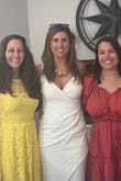 This was perfect for my summer bridal shower! I ended up buying the same dress in green because I loved the fit so much - Jaye W.