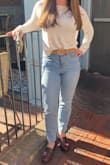 Love the look and feel of this sweater! It's perfect for an early fall or a spring day. I usually wear it semi-tucked into relaxed jeans - Melissa A.
