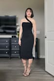 What a perfect dress for my awards night! It fits so well. Attention-grabbing with its simplicity and class. I feel so confident and beautiful in this dress. Made well. - Ricci B.