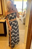 Love this two piece set. It was perfect for Hawaii! The slits in the maxi dress make it more modern and casual. - NICOLE M.