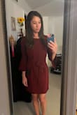 Bought this for my brother's rehearsal for his wedding. Super cute, lightweight, and has a little stretch to the material. Very comfortable. The XS fits me perfectly! - Kathryn W.