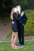 My daughter (16) loved this dress for her winter formal!! It was exactly what she was looking for: short but not too short, backless but not all the way down her back, backless but still had fabric on the sides (no side boob), form fitting but not too tight or bunching, subtle sparkly and shimmer but not overwhelming and didn't shed glitter everywhere since the sparkle is thread that is sewn into the dress - not just glitter on the top of the fabric. This dress met and exceeded our expectations! - Carrie M.