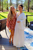 Love this dress! I wore it to my best friends bridal shower and it matched the girly vibe of the day! =The only thing is that it was shorter in the front than expected, so size up or wear shorts underneath if youd feel uncomfortable - Sabrina S.