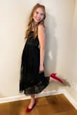 This dress fit perfect! It's such a classic lbd! When you twirl it's beautiful! - Kami B.