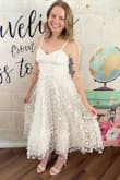 Literally my favorite dress I've ever worn. Wore it for my bridal shower and it was perfect!! - Mary W.