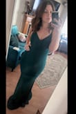 I wanted this to be my wedding dress. It doesn't allow for enough bra options unfortunately but I am keeping it hoping one day I can wear it somewhere it deserves to be worn. The fit is true and the fabric is nice and heavy in the right way. - Marley D.