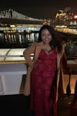 I bought this for a dinner birthday party and Im soooo happy that I did! It's a pretty dress and the quality was good.
I loved the design and style of dress. 
I didn't like how loose it was around the bewb area and I had to use two safety pins to hide them. It seemed like it was meant for broad shoulders with bigger bewbs, so beauts with those gorgeous shoulders, give this a try! 
I was nervous that the safety pins would tear the dress while I danced but the quality of material was strong! 
Overall good but slightly annoyed with the little things. But I am glad I got this, I cant wait to wear it again!! - Priya S.