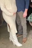 Wore these for my baby shower. 8 months pregnant and wore them all day! Comfortable and very stylish! - Lauren P.