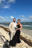 The dress was beautiful and flowed so pretty in the wind on the beach. It was good coverage, I wasn't worried about popping out even while dancing. The only bad thing I can say is it cut me under the arms just a bit, but that was no big deal. I did add a belt. - Olivia H.