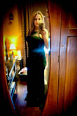 Love this dress. It is long but fits well everywhere else. I will have it altered a bit but should be perfect for my sisters wedding. - Jenine D.