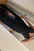 Lovely dress. Super flattering without having to worry about wearing shapewear. Was also the perfect length for a tall girl (I did have to wear flats) and was able to wear a full bra which is great for girls with a fuller bust. - Adrianne M.