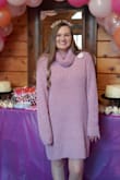 Very comfortable! I had so many compliments on it at my bridal shower. Would recommend a size smaller than what you are. Sleeves are a little long. - Abbey S.