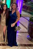 This dress fit well, was very comfortable the whole night. Beware, it is very long. I had 4 inch heels on and it still dragged the ground so you'll need to get it hemmed if you're short. Other than that, it was a great dress for the price. - Ann L.
