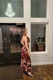 I wore this dress to a fall wedding and it was perfect, nice and comfortable, not too much but still fun and different. Loved the colors and the back was a cute detail, - Paula C.