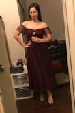 Got this for my 30th bday. So comfortable, doesn't feel too tight in the abdomen area. Very feminine and girly! - Golzar A.