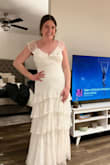 This was a beautiful and comfortable dress. - Amy B.