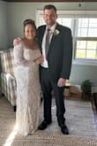 I ordered two dresses from Lulus...the first one was very nice but it didn't look that great on me. I ordered this dress with only 10 days prior to my wedding.  I wasn't sure if I was going to get it on time and if it was going to fit me right but I'm so glad everything worked out great. It was delivered so fast and I didn't have to make any alterations.  I received so many compliments on my dress and I don't think I could've had a better dress for the money and quality of this dress.  Thanks, Lulus!! - Claudia B.