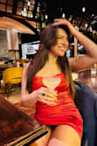 The fabric and the color were fabulous for my Valentine's day. Loved it - Sonia S.