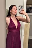 Gorgeous color and matched my magenta dress perfectly& not too heavy! - Jessica F.