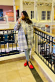 Love this jacket! I got medium one since I like my coat a little roomy. Soft and super comfy! - Katherine P.