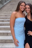 This dress was great! I wore it to formal and it didn't slip down or anything. Perfect fit and the color is so so beautiful!! Got lots of compliments :) - Lily H.