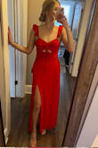 So pretty, I'm going to keep it for a wedding, just not as flattering for smaller chested girls LOL. Def going to wear sticky boobs to push them up - Halle H.