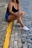 Material is thick and holds the girls in place. Great with shorts or jeans. Love this bodysuit. I feel so sexy every time I wear it. - Anabel G.
